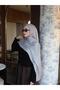 Giraffe-Patterned Jacquard Shawl - 2