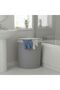 Foldable bamboo corner laundry bin - 3