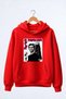 Premium Oversized Hooded 3-Ply Cotton Sweatshirt with Peter Parker Print