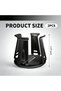2 Pack Car Cup Holder Insert, Upgraded Adjustable Cup Holder Adapter حامل اكواب للسياره with Self-Ad - 2