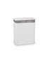 Bamboo laundry basket with 2 sections - 8