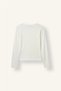E5767AXER105 Ecru Slim Fit Ribbed Knit Long-Sleeve T-Shirt - 2