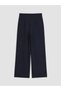 LCW Modest Navy Polyviscose Straight-Leg Standard & Regular Women's Pants, Featuring the ALITA CITY Touch - 6