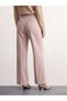 LCW Modest Pink Striped Standard & Regular Wide-Leg Women's Pants, Featuring the ALITA CITY Touch - 4