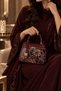Luxe Embroidered Top Handle Crossbody Bag - 2