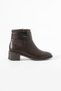 TNC 001 Zip-Up Boots with Buckle Detail - 3