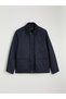 Peak New Season Velvet-Collar Gabardine Men’s Jacket - 6