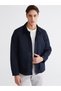 Peak New Season Velvet-Collar Gabardine Men’s Jacket