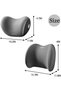 Car Lumbar and Neck Support Pillow Kit, Ergonomic Car Support Backrest Headrest with Adjustable Stra - 2