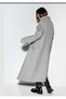Allbucks Bersh *Ka Wide Shoulder Oversize Masculine Maxi Cashmere Coat Abbrs0039 - 3
