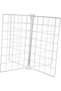 Adjustable Freezer Separator Divider with Iron Wire Mesh Refrigerator Organizer for Maximized Storag