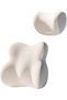Lumbar Support Back Cushion Headrest Set Neck Pillow Kit with Memory Foam Comfortable Relieve Back S