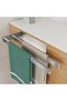 37CM Towel Holder Double Bar, No Drilling Rust-Proof, Silver - 6