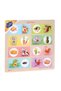 ONY-360-361 Wooden-Handled Matching Game - What Does Each Animal Eat? BZELDR05
