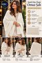 Women's Ecru Glittery Plain-Knit Shoulder Shawl, 85x185 cm, Soft-Textured Knit Shawl, Stylish and Elegant Shoulder Shawl - 2