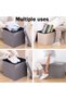 Foldable Storage Ottoman Box Storage Stool Cube Storage Ottoman Footstool Storage Box Ottomans Cube - 8
