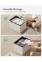 Small Folding Storage Ottoman, 12.2 x 16.1 x 12.2 Inches - 5