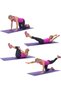 Yoga Mat (Single-layer) 8MM, AL238, Purple - 2