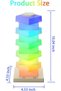 DIY Assembling LED Night Light Color Changing Touching Sensor Table Lamp for Bedroom Decor - 5