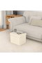Foldable Storage Ottoman Box Storage Stool Cube Storage Ottoman Footstool Storage Box Ottomans Cube - 5