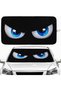 Blue Eyes Car Windshield Sunshade, Foldable Front Window Sun Shade, UV Rays & Heat Blocking, Univers