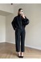 Women's Bomber Jacket and Carrot-Cut Pants Set - 3
