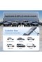 Retractable Windshield Sun Shade for Car, 65CM Large Foldable Sun Visor Protector, Blocks 99% UV Ray - 6