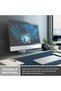 Large Office Desk Mat, Leather Mouse Pad (40x80cm, Dark Blue) - 5