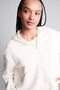Hooded Cardigan, Ecru, H8530AX26AU - 3