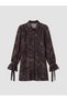 Two Mt Shop Quality Lcw Studio Purple Patterned Women's Shirt Tunic - 5