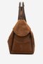 2056 Genuine Leather Women's Crossbody Bag, Suede TABA