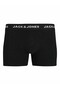 Men's Black 1 Jacconor Solid Trunks, 3-Pack, Noos Boxer - 2