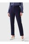 LCW Grace Navy Blue Women's Pleated Fabric Pants with Elastic Waistband—The ALITA CITY Difference - 2
