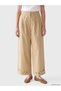 LCW Modest Green Solid Loose & Wide-Leg Women's Pants, Featuring the ALITA CITY Touch - 2