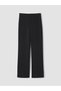 LCW EVERYDAY Black Scuba Fabric Rhinestone-Embellished Standard & Regular Wide-Leg Women's Pants—The ALITA CITY Difference - 5