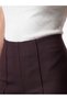 LCW Vision Burgundy Solid Super Skinny & Extra-Tight Flared Women's Pants, Featuring the ALITA CITY Touch - 3