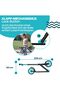 NL 205 Folding Scooter with 2 Wheels with Front Suspension for Children Aged 8+ - 3