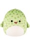 Plush Enzo Green Spotted Leopard Shark Plush Toy – 30 cm Soft Collectible Stuffed Animal
