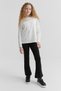 Girl's Stone Detailed Long Sleeve Blouse - 6