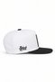 Black-and-White Hip-Hop Hat with a Sloth Logo - 2