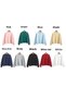 Zebina Women Thick Pullover Stand Collar Solid - 2