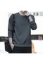 Men Long Sleeve T Shirt Pullover Cotton Thin - 3