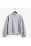 Zebina Women Thick Pullover Stand Collar Solid