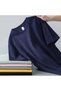 Split Book Men Summer Slim Fit Solid Color T Shirt