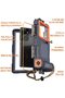 Underwater case, IPX8, Compatible with Google Pixel 4, Dive Case Professional, Snap closure system, Waterproof, Black - 5