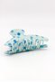 Delicate Curved Blueberry-Patterned Buckled Hair Clip - 2