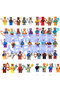 Building Block Minifigures Compatible ABS...