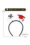 Graduation Headband Bachelor Cap Star