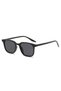 Square Frame Sunglasses UV400 Black Frame - 6