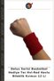 Deluxe Series Basketball Gift Towel Hvl-Red Towel Wristband, Red, Pack of 12